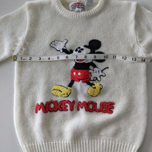 Vintage Disney Mickey Mouse Sweater for Kids